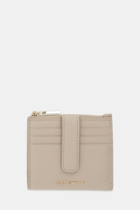 Кожаный кошелек Coccinelle, бежевый
Кожаный кошелек Coccinelle, бежевый