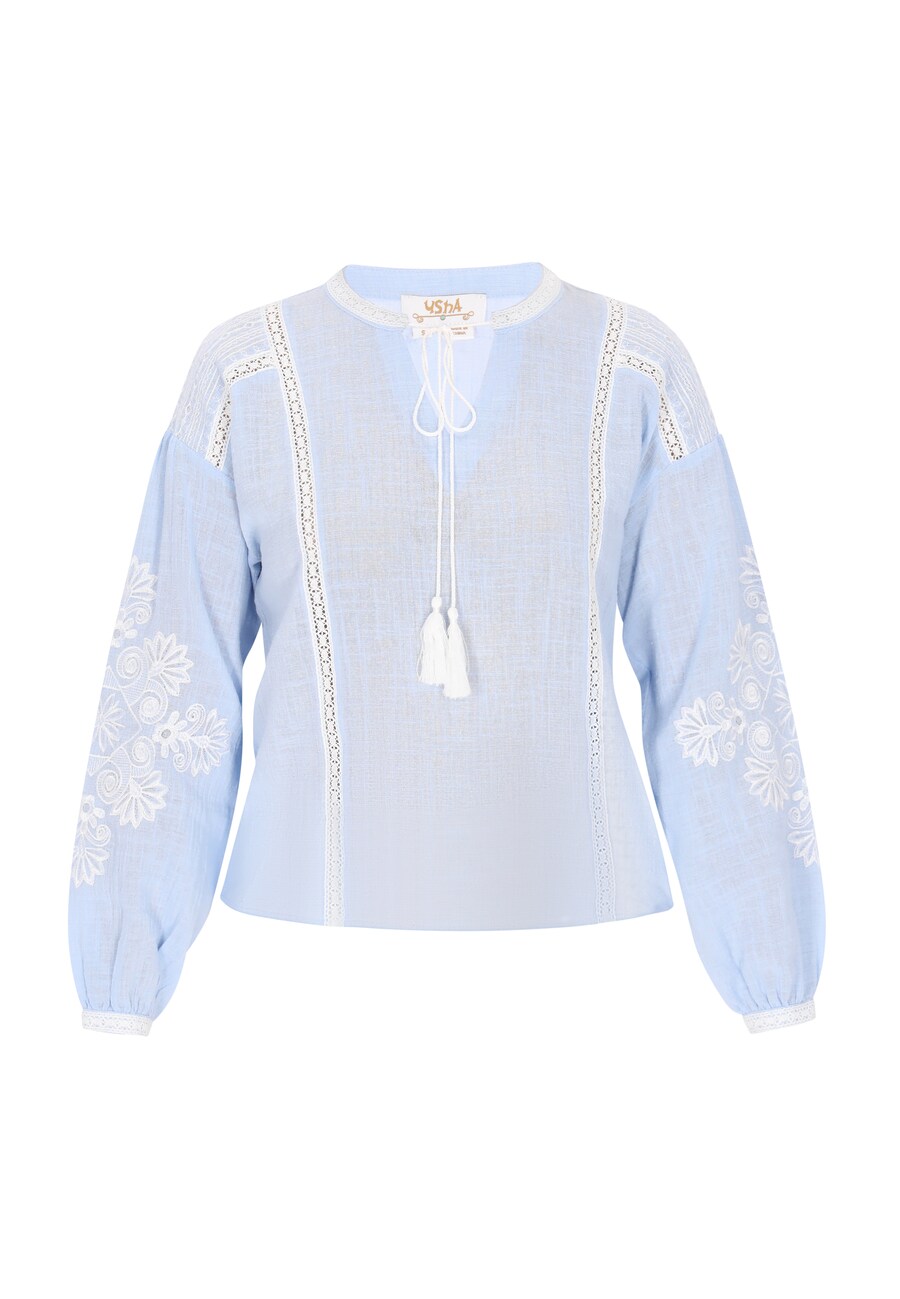 Блуза usha FESTIVAL Spring Summer, светло-голубой
Блуза usha FESTIVAL Spring Summer, светло-голубой