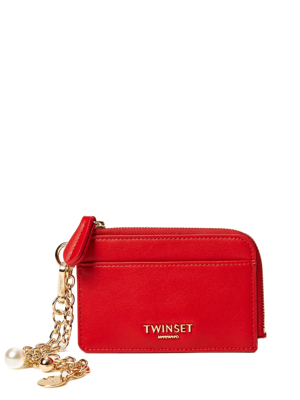 Картхолдер с цепочкой Twinset, красный
Картхолдер с цепочкой Twinset, красный