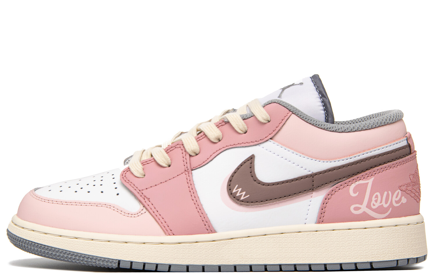 Баскетбольные кроссовки Air 1 Vintage женские с низким верхом белый/розовый Jordan
Баскетбольные кроссовки Air 1 Vintage женские с низким верхом белый/розовый Jordan
