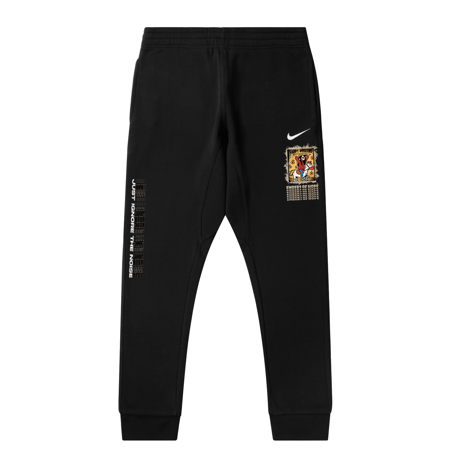 Nike Вязаные спортивные штаны Unisex Black
Nike Вязаные спортивные штаны Unisex Black