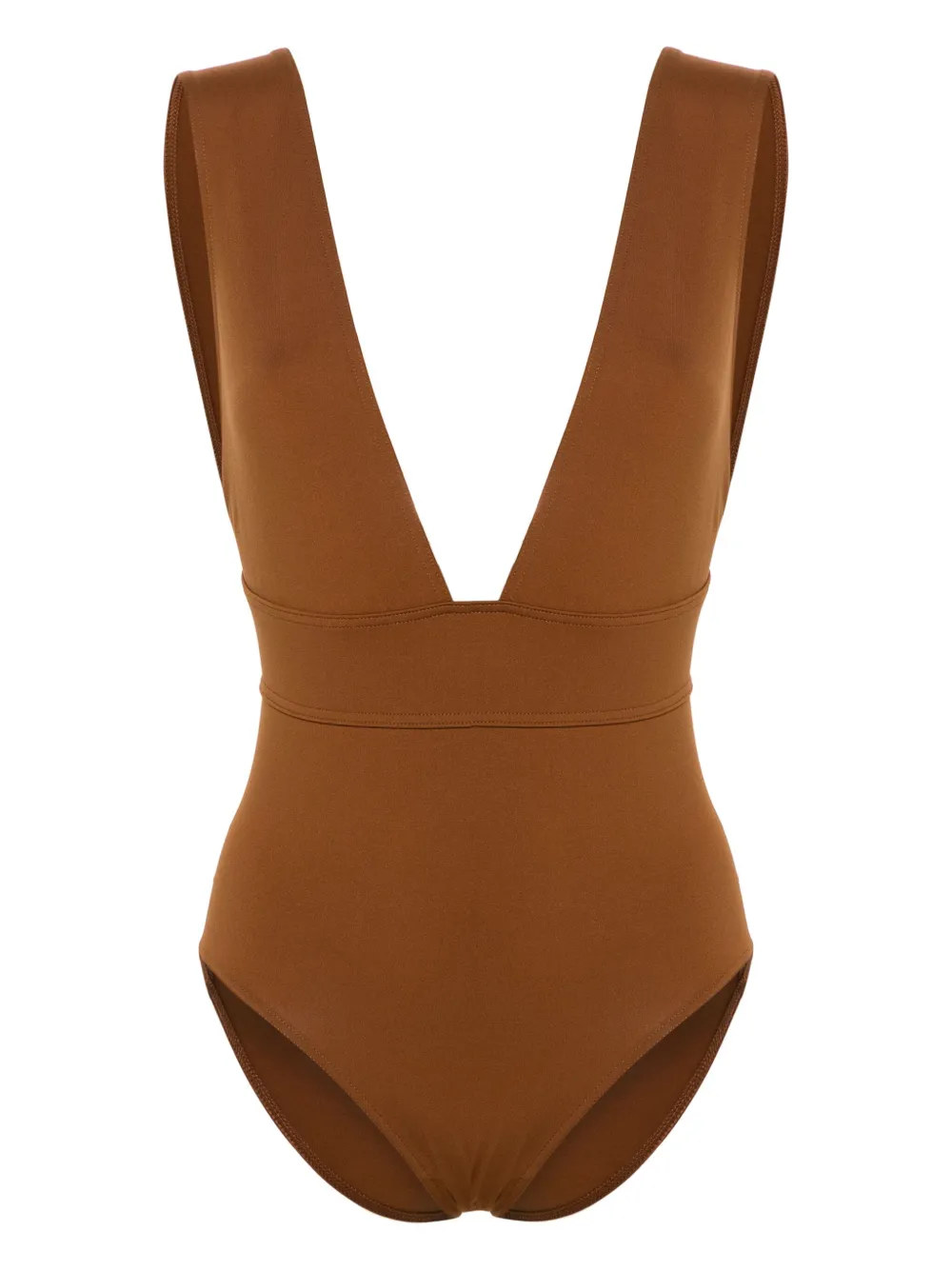 Купальник Pigment с V-образным вырезом ERES, коричневый
Купальник Pigment с V-образным вырезом ERES, коричневый