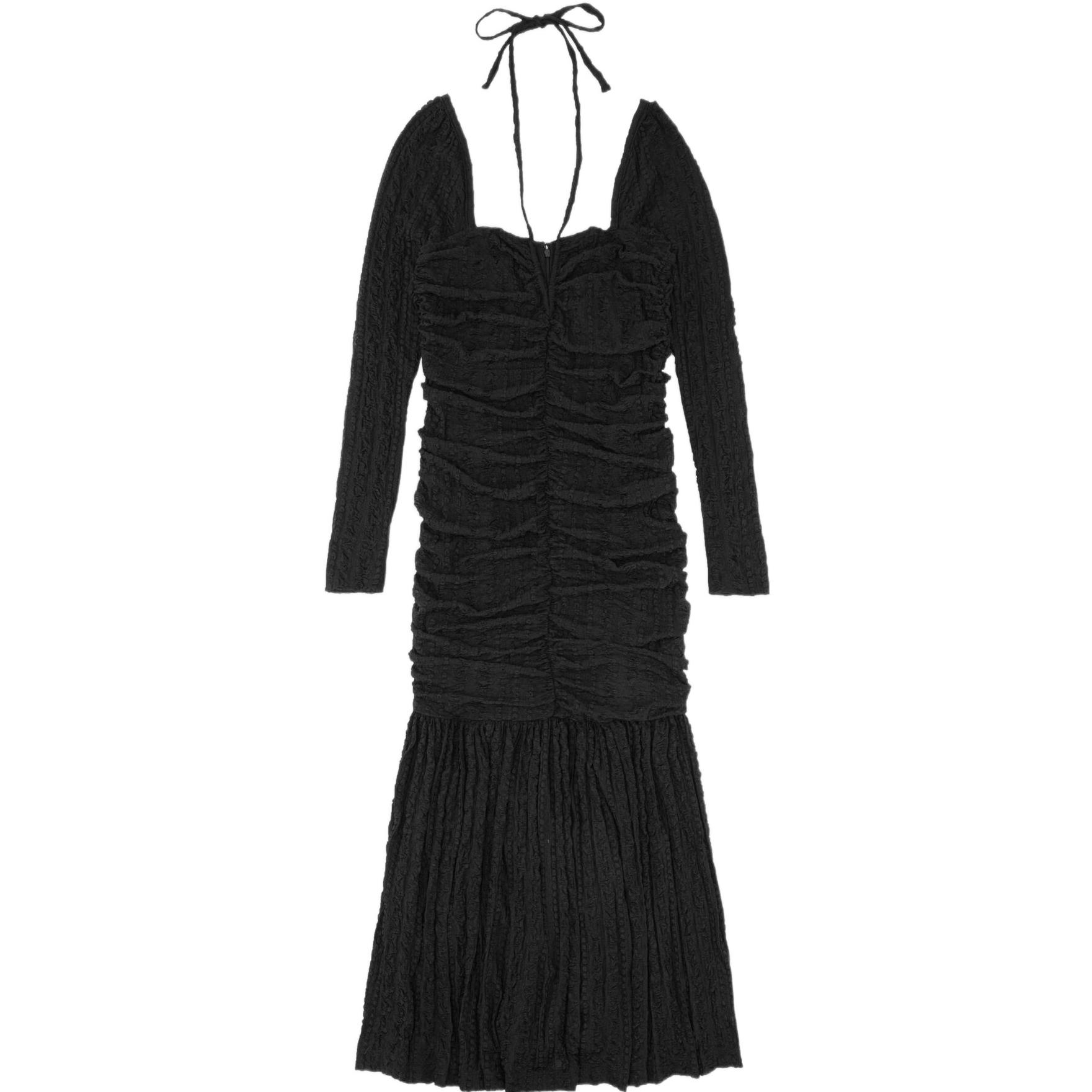 Футболка с запахом на бретелях GANNI, черный
Футболка с запахом на бретелях GANNI, черный