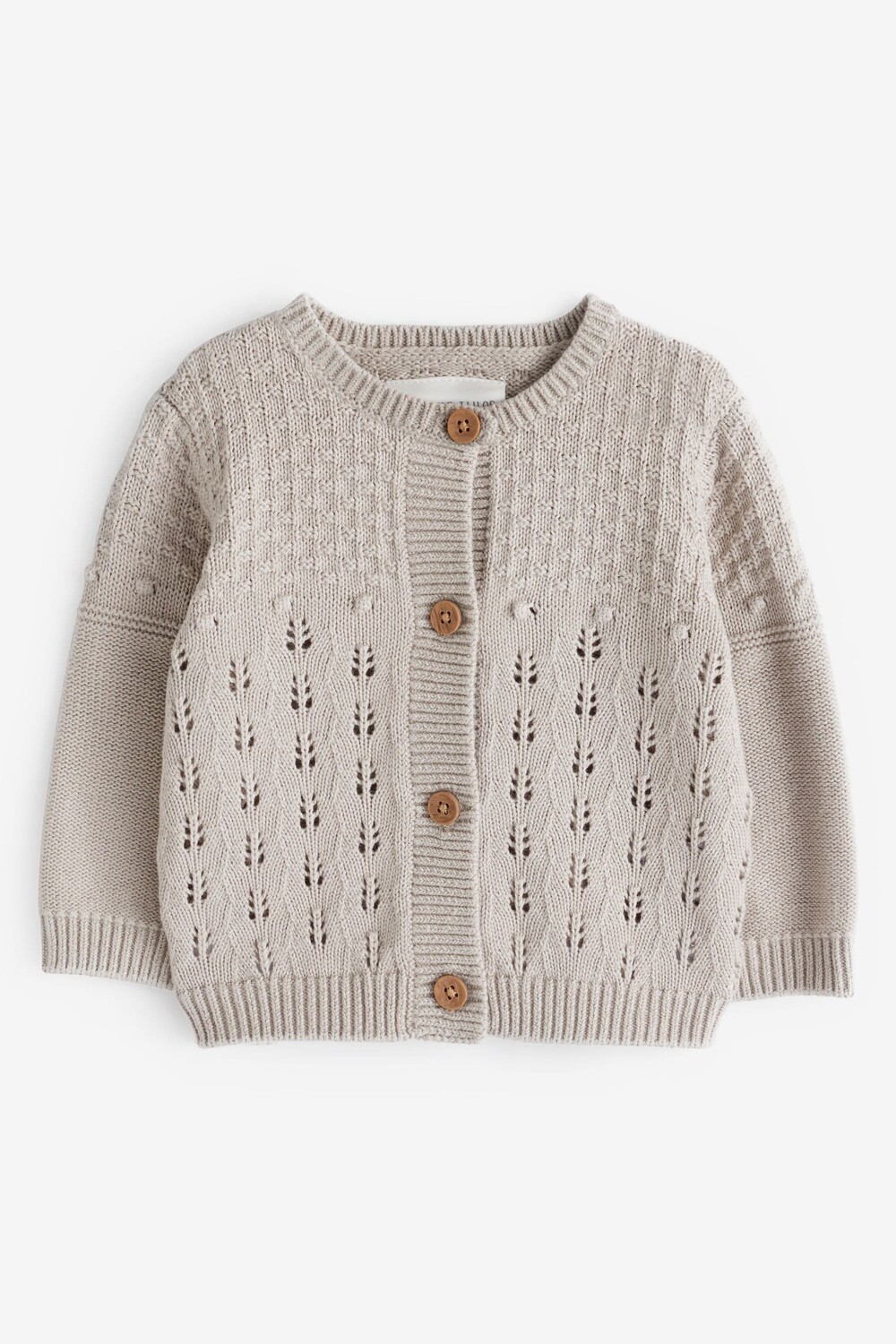 Кардиган из хлопковой вязки "пуантелле" The Little Tailor, серый
Кардиган из хлопковой вязки "пуантелле" The Little Tailor, серый