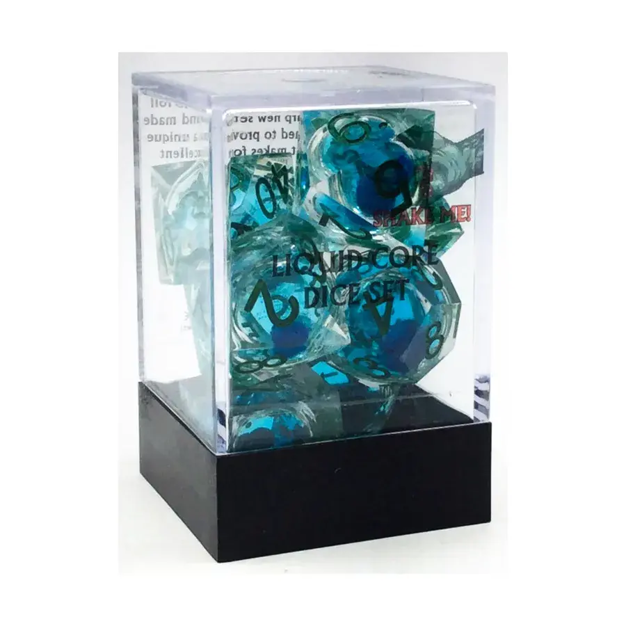 Полисет расплавленных водорослей (7), Liquid Core Dice
Полисет расплавленных водорослей (7), Liquid Core Dice
