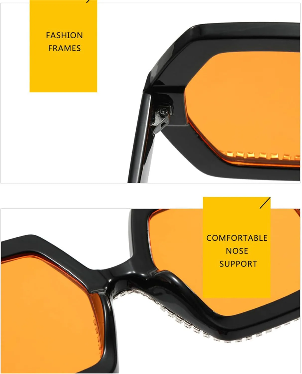 Солнцезащитные очки Willochra Polygon, милые и модные, для женщин, с блестками, стразами, кристаллами, в стиле конфет, квадратные солнцезащитные очки, Black Yellow
Солнцезащитные очки Willochra Polygon, милые и модные, для женщин, с блестками, стразами, кристаллами, в стиле конфет, квадратные солнцезащитные очки, Black Yellow