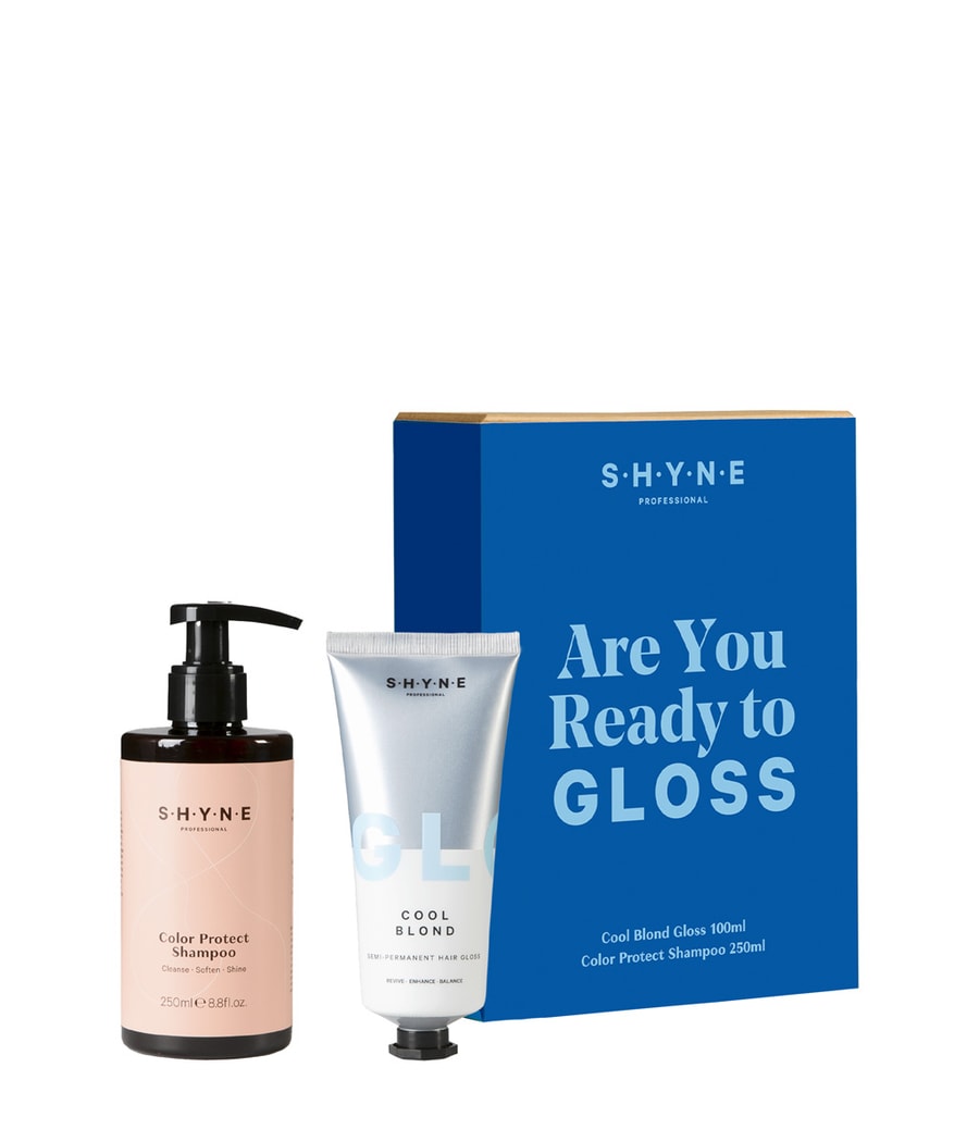 Набор для ухода за волосами SHYNE Are you Ready to Gloss Cool Blond Set, 1 шт.
Набор для ухода за волосами SHYNE Are you Ready to Gloss Cool Blond Set, 1 шт.