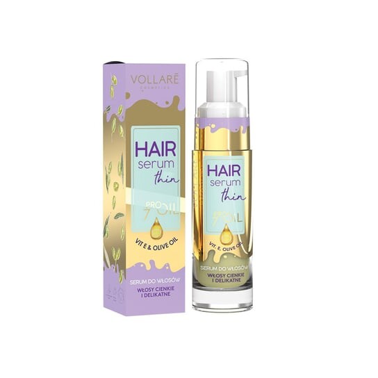 Сыворотка для тонких и нежных волос с витаминами Е, А и D, 30 мл Vollare, Pro Oils Extra Volume
Сыворотка для тонких и нежных волос с витаминами Е, А и D, 30 мл Vollare, Pro Oils Extra Volume