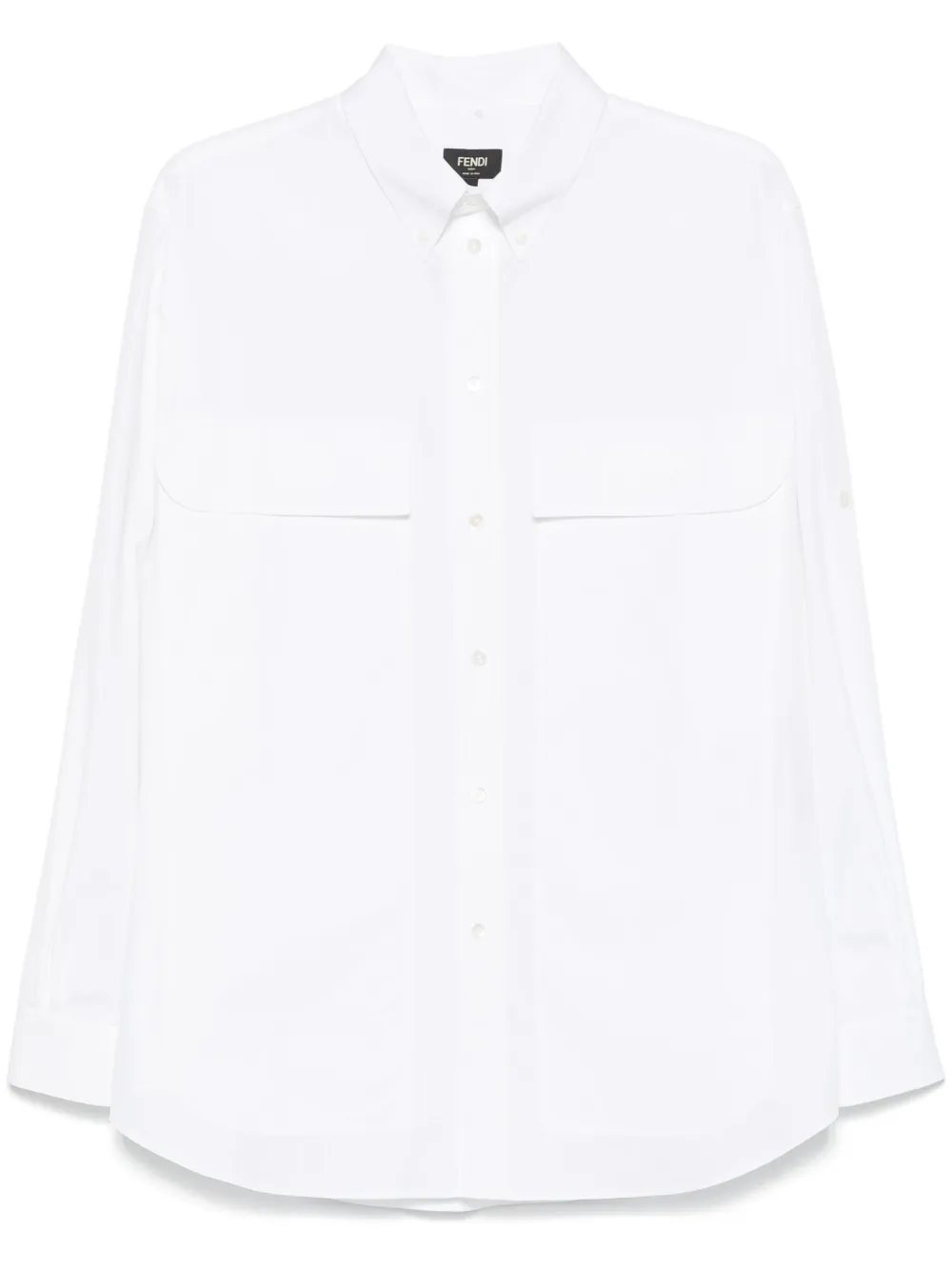 Рубашка на пуговицах FENDI, белый
Рубашка на пуговицах FENDI, белый