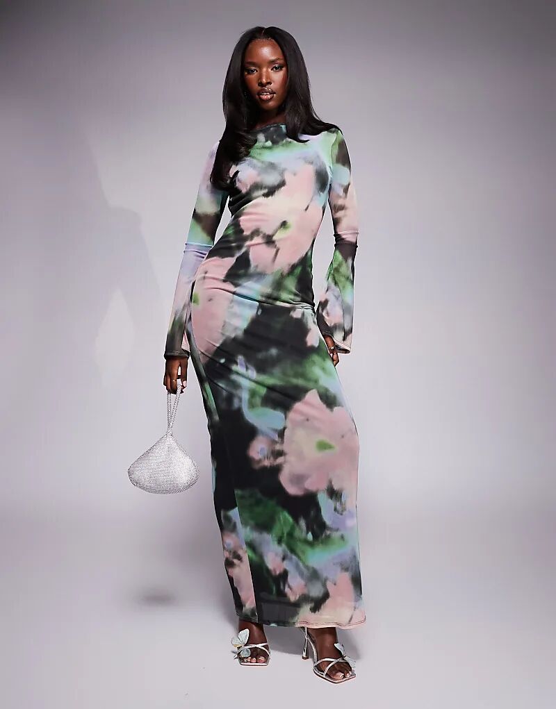 Платье макси с открытой спиной, цветочным принтом и рукавами-ангелами в зеленом абстрактном стиле ASOS DESIGN
Платье макси с открытой спиной, цветочным принтом и рукавами-ангелами в зеленом абстрактном стиле ASOS DESIGN