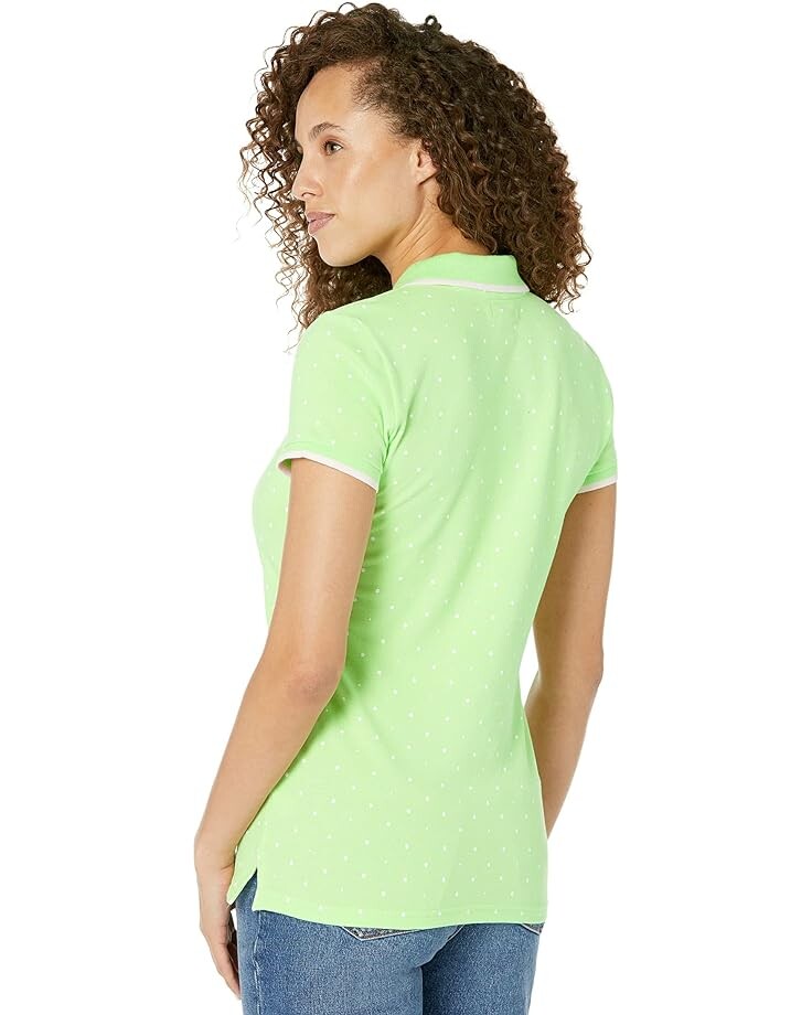 Поло U.S. POLO ASSN. Dot Print Polo Shirt, цвет Paradise Mint
Поло U.S. POLO ASSN. Dot Print Polo Shirt, цвет Paradise Mint