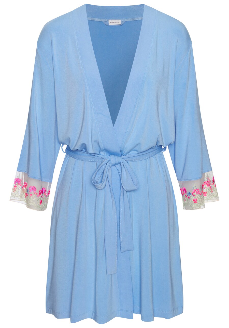 Халат LASCANA, светло-синий
Халат LASCANA, светло-синий