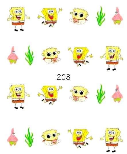 Водные наклейки для ногтей - №208, Raisin
Водные наклейки для ногтей - №208, Raisin