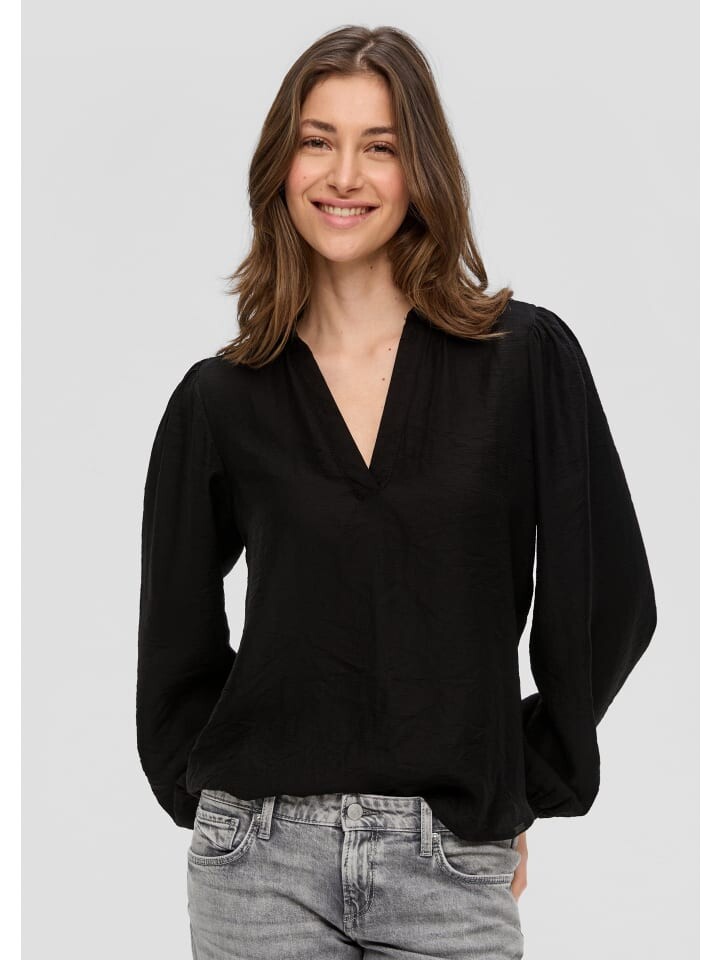 Блуза QS langarm, черный
Блуза QS langarm, черный