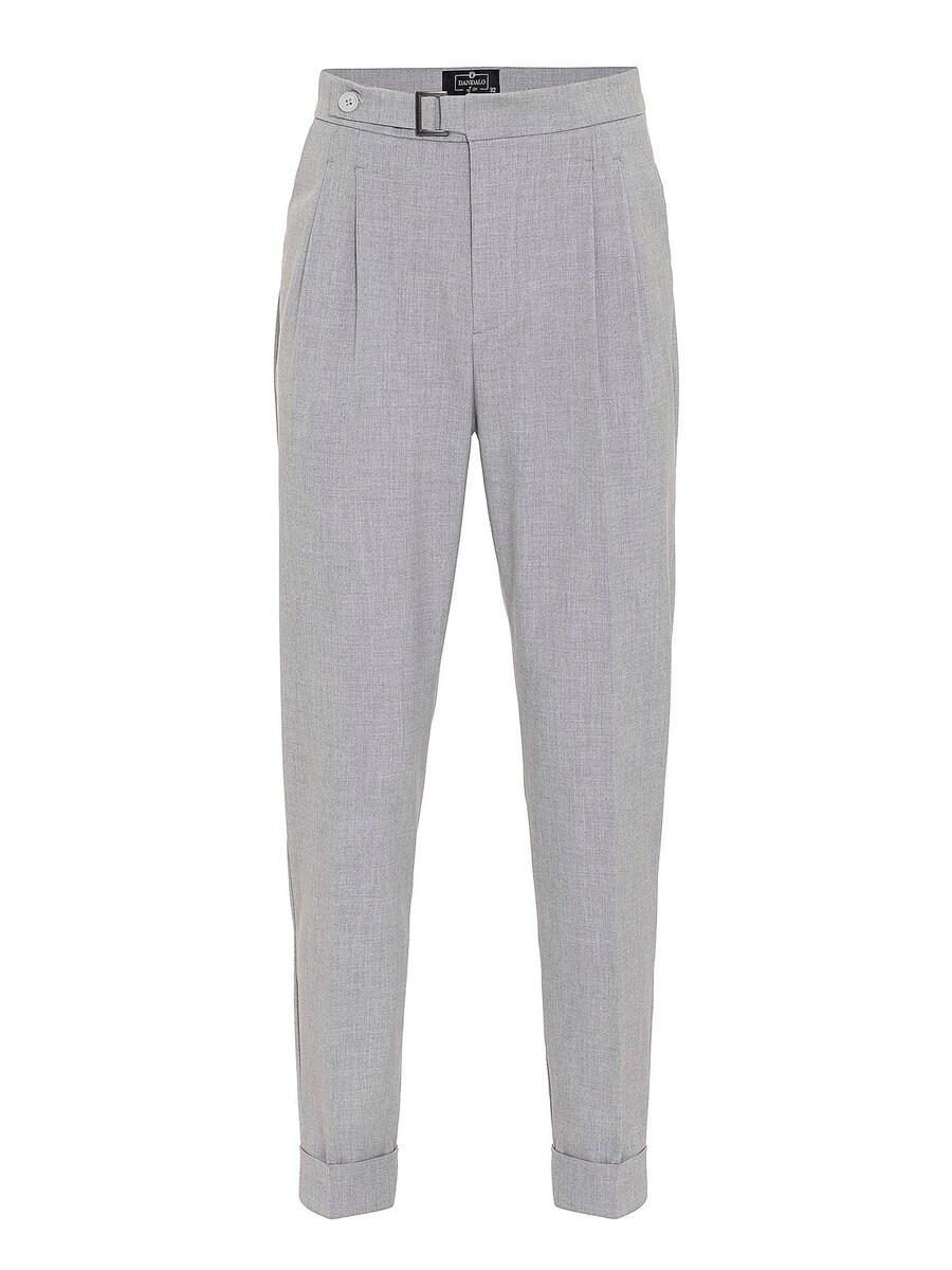 Обычные брюки в складку спереди Dandalo, светло-серый
Обычные брюки в складку спереди Dandalo, светло-серый