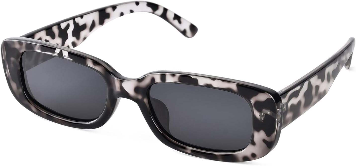 Поляризованные прямоугольные солнцезащитные очки для женщин и мужчин, модные ретро-очки в стиле 90-х, узкие квадратные очки в стиле Y2K TINHAO, Grey Leopard Frame/Black Lens
Поляризованные прямоугольные солнцезащитные очки для женщин и мужчин, модные ретро-очки в стиле 90-х, узкие квадратные очки в стиле Y2K TINHAO, Grey Leopard Frame/Black Lens