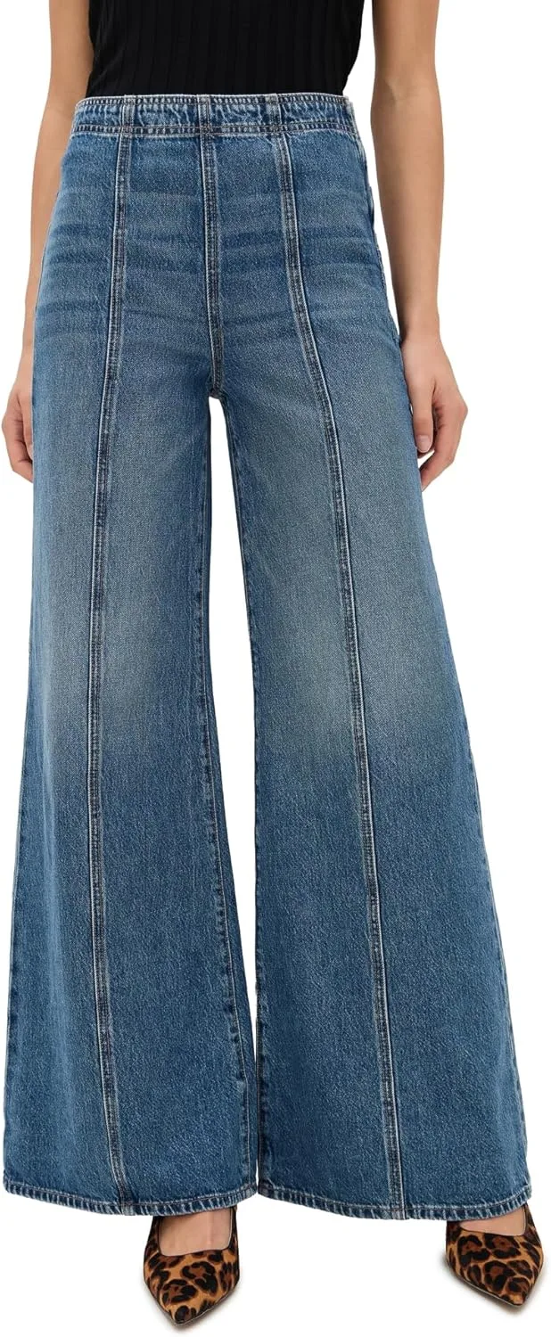 Ulla Johnson The Bianca широкие джинсы
Ulla Johnson The Bianca широкие джинсы