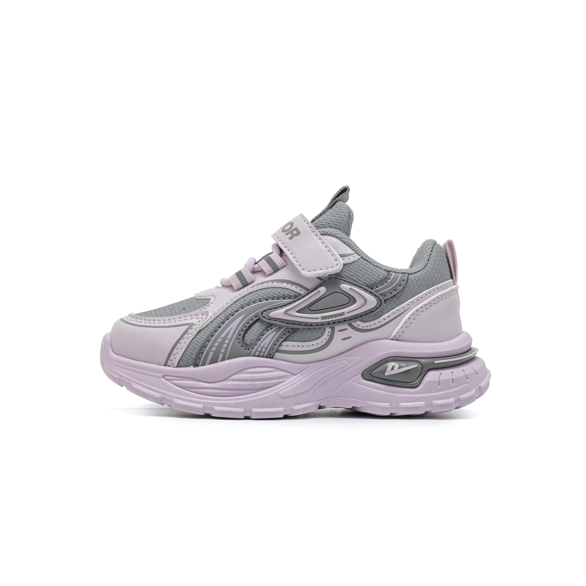 Кроссовки детские с амортизацией, износостойкие, мид-топ, повседневные WARRIOR, черный/бежевый/серый 
Кроссовки детские с амортизацией, износостойкие, мид-топ, повседневные WARRIOR, черный/бежевый/серый