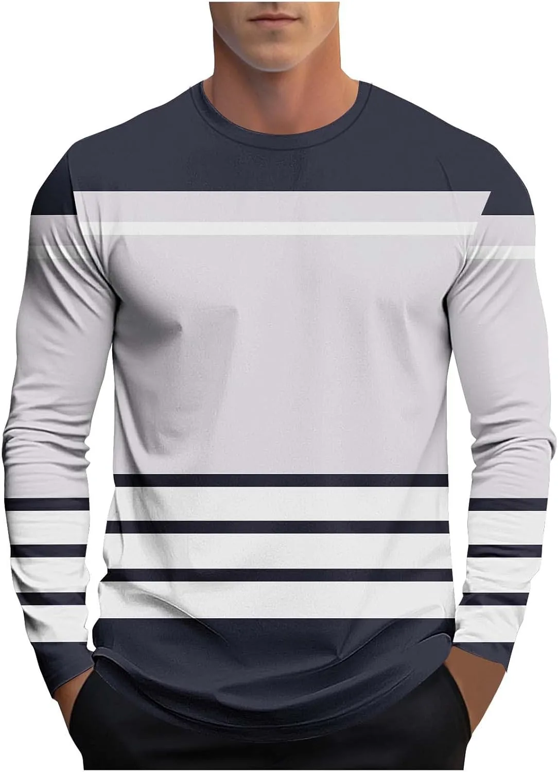 Мужская футболка с длинным рукавом, поло, свободный крой, casual
Мужская футболка с длинным рукавом, поло, свободный крой, casual