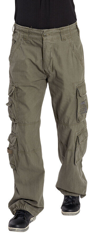 Чисто винтажные брюки Brandit, оливковый
Чисто винтажные брюки Brandit, оливковый