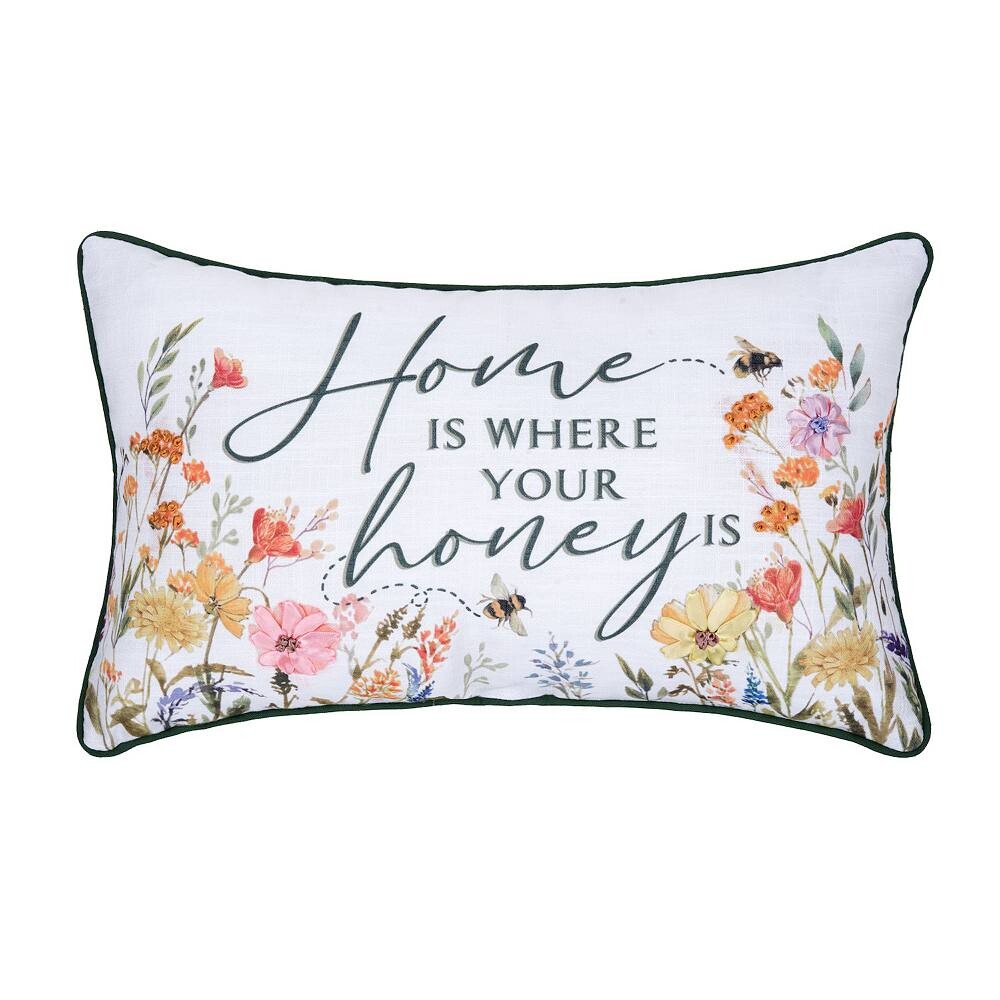 C&F Home Дом там, где твой мед - декоративная подушка с цветочным рисунком, зеленый
C&F Home Дом там, где твой мед - декоративная подушка с цветочным рисунком, зеленый