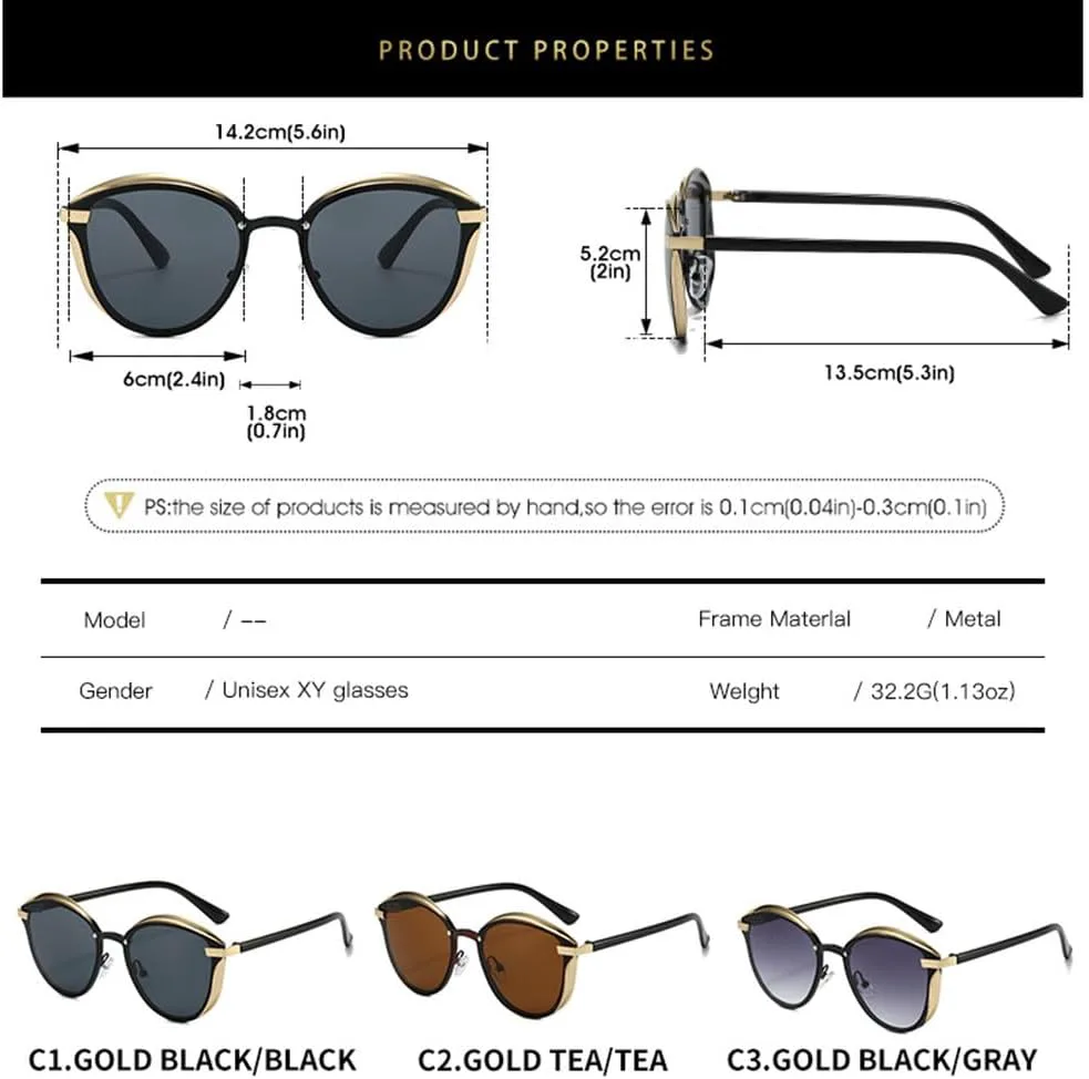 Женские солнцезащитные очки «кошачий глаз», модные винтажные солнцезащитные очки для женщин с защитой от ультрафиолета UV400, SUN1838 Generic, Gold Gradient Tea
Женские солнцезащитные очки «кошачий глаз», модные винтажные солнцезащитные очки для женщин с защитой от ультрафиолета UV400, SUN1838 Generic, Gold Gradient Tea