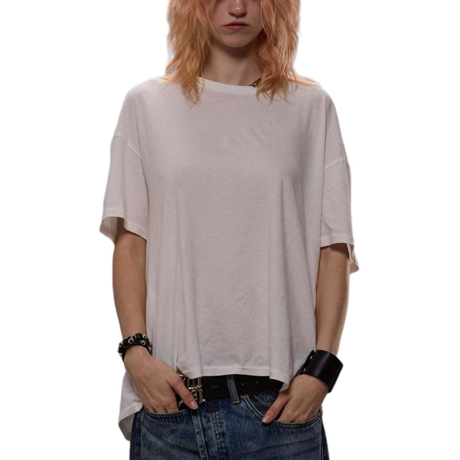 R13 Футболка женская белая, Белый, R13 Футболка женская белая
R13 Футболка женская белая, Белый, R13 Футболка женская белая