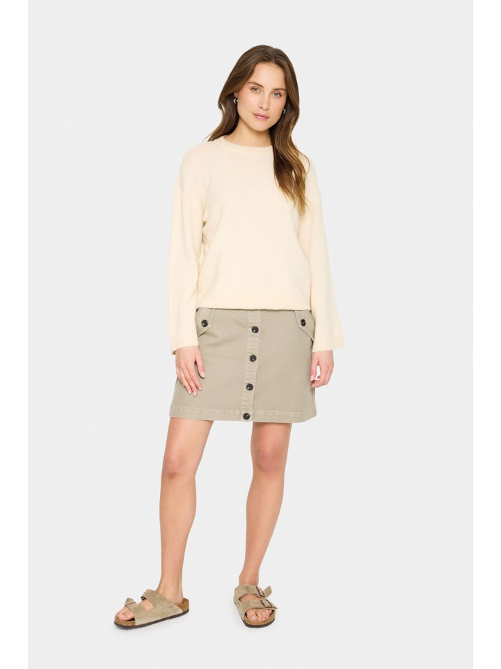 SAINT TROPEZ Вязаный свитер LarnaSZ, свободный крой, цвет Fog
SAINT TROPEZ Вязаный свитер LarnaSZ, свободный крой, цвет Fog