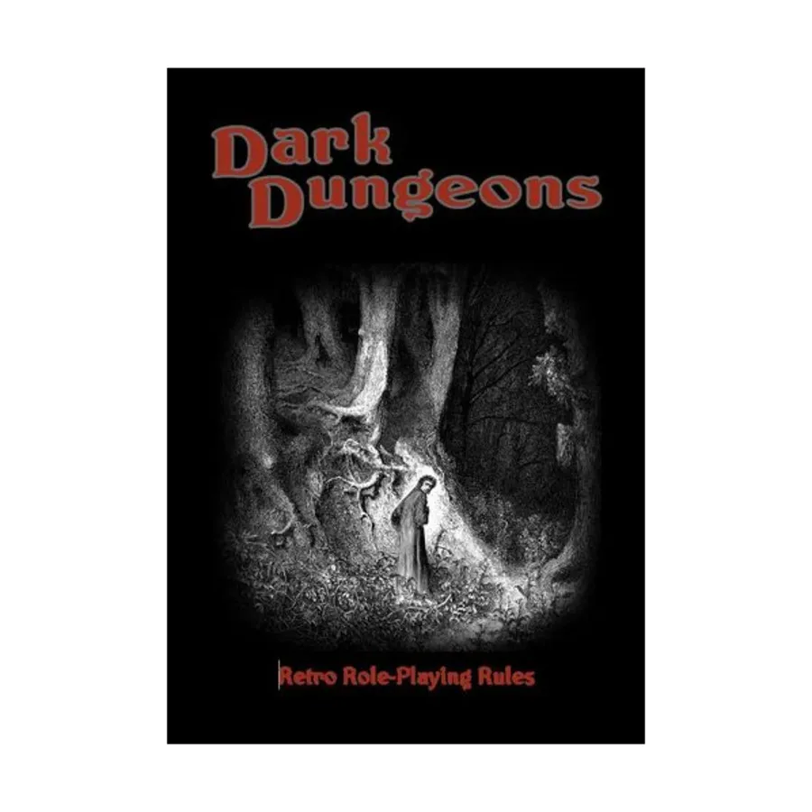 Dark Dungeons, Dark Dungeons - Retro Role Playing Rules, твердый переплет
Dark Dungeons, Dark Dungeons - Retro Role Playing Rules, твердый переплет