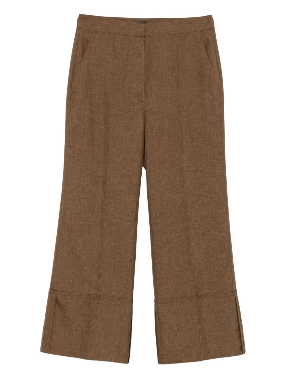 Брюки с манжетами Theory, коричневый
Брюки с манжетами Theory, коричневый