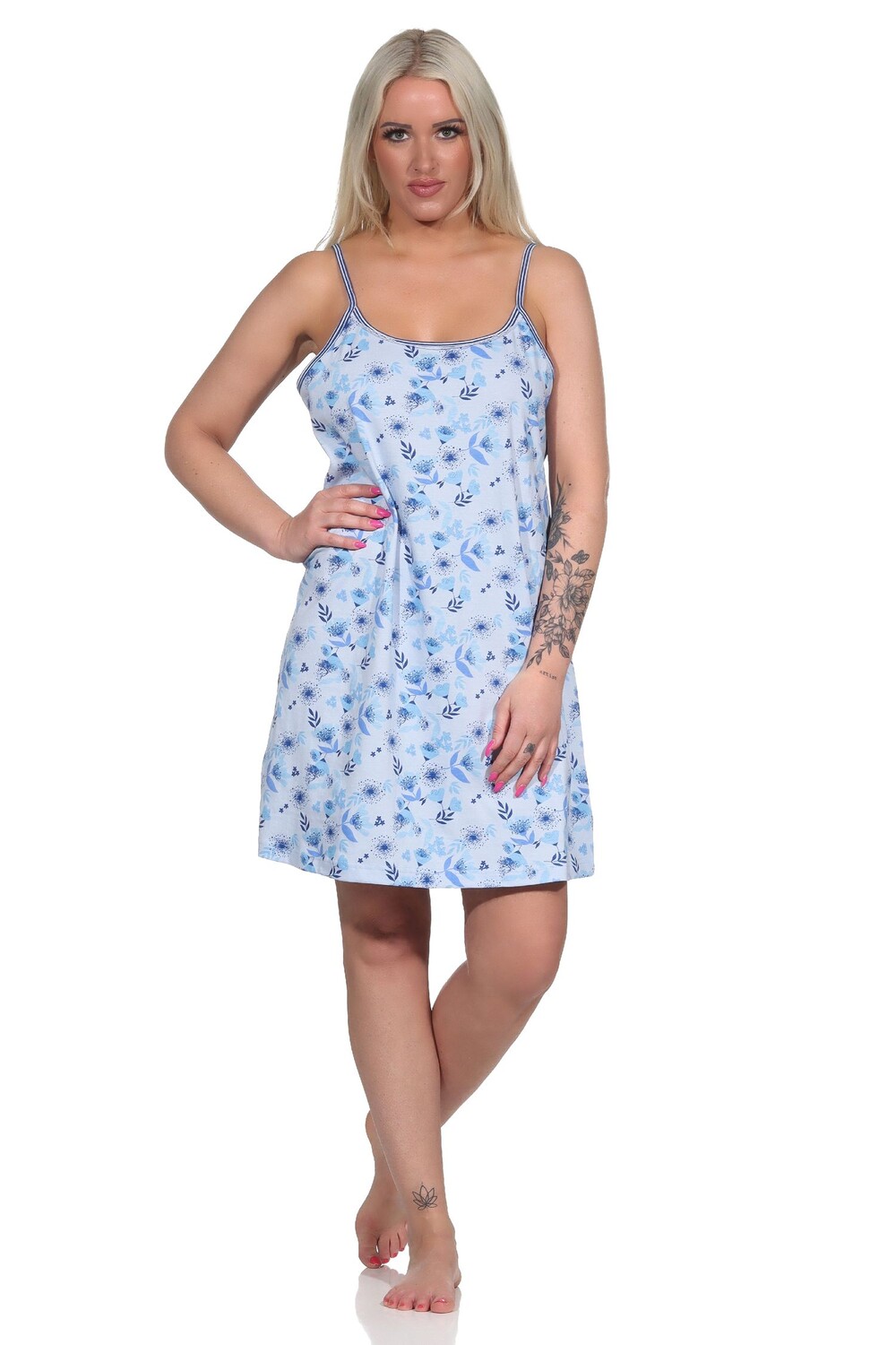 Ночная рубашка NORMANN, светло-синий
Ночная рубашка NORMANN, светло-синий