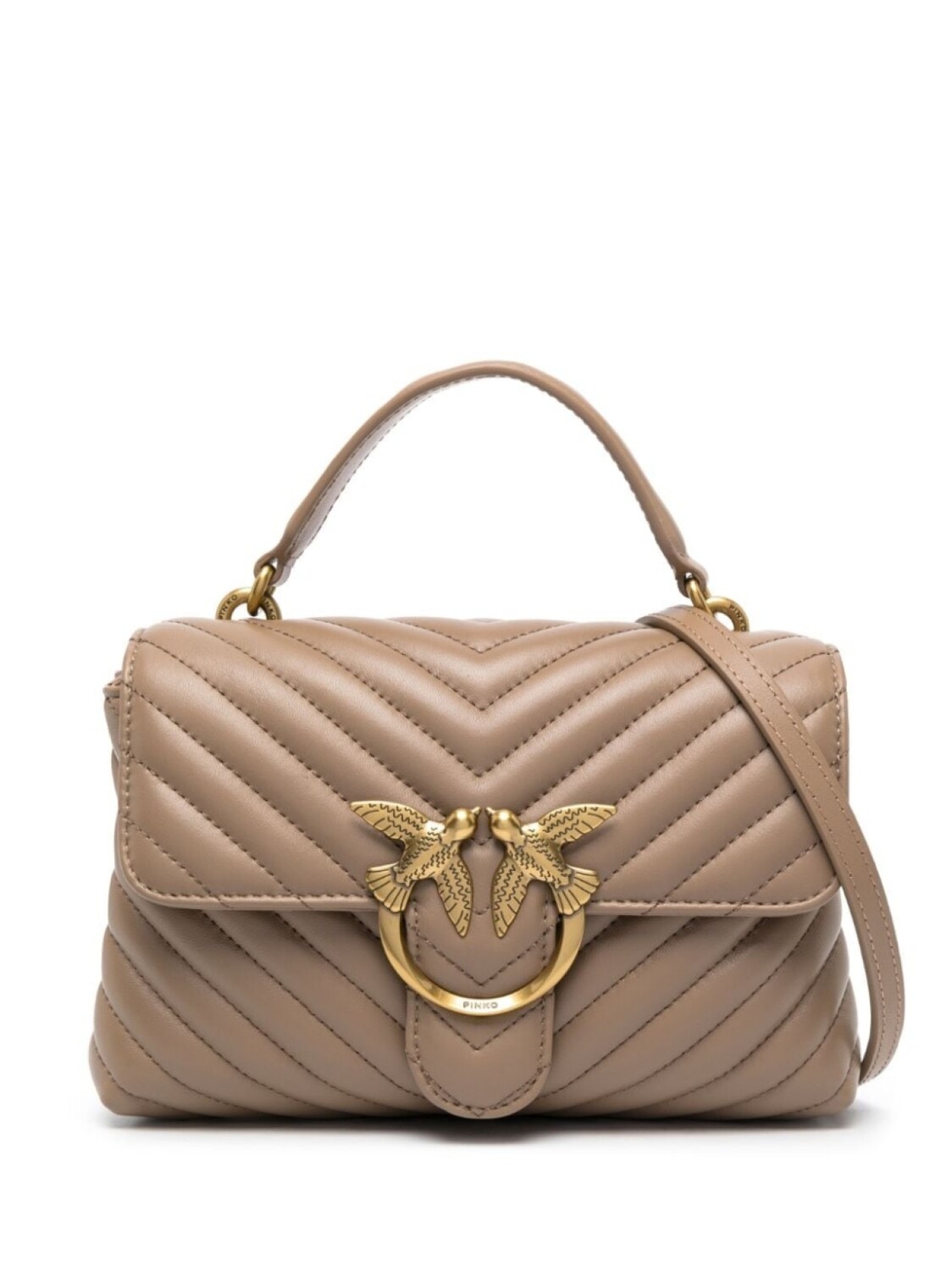 PINKO стеганая сумка на плечо Mini Lady Love, коричневый
PINKO стеганая сумка на плечо Mini Lady Love, коричневый