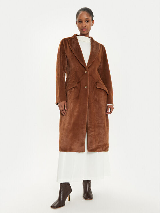 Переходное пальто стандартного кроя Fracomina, коричневый
Переходное пальто стандартного кроя Fracomina, коричневый