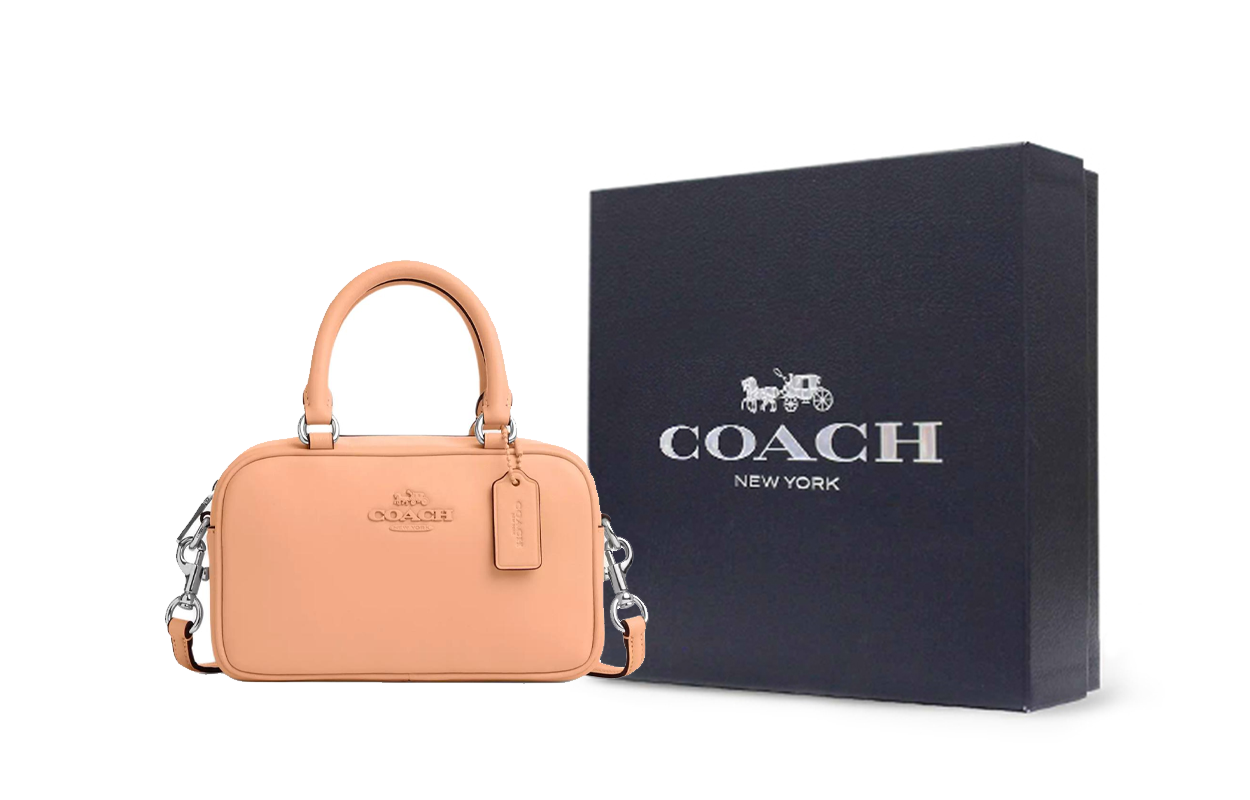 COACH Гладкая кожаная сумка для боулинга, дамская сумочка, сумка через плечо, маленькая кроссбоди серебристого и выцветшего розового цвета
COACH Гладкая кожаная сумка для боулинга, дамская сумочка, сумка через плечо, маленькая кроссбоди серебристого и выцветшего розового цвета