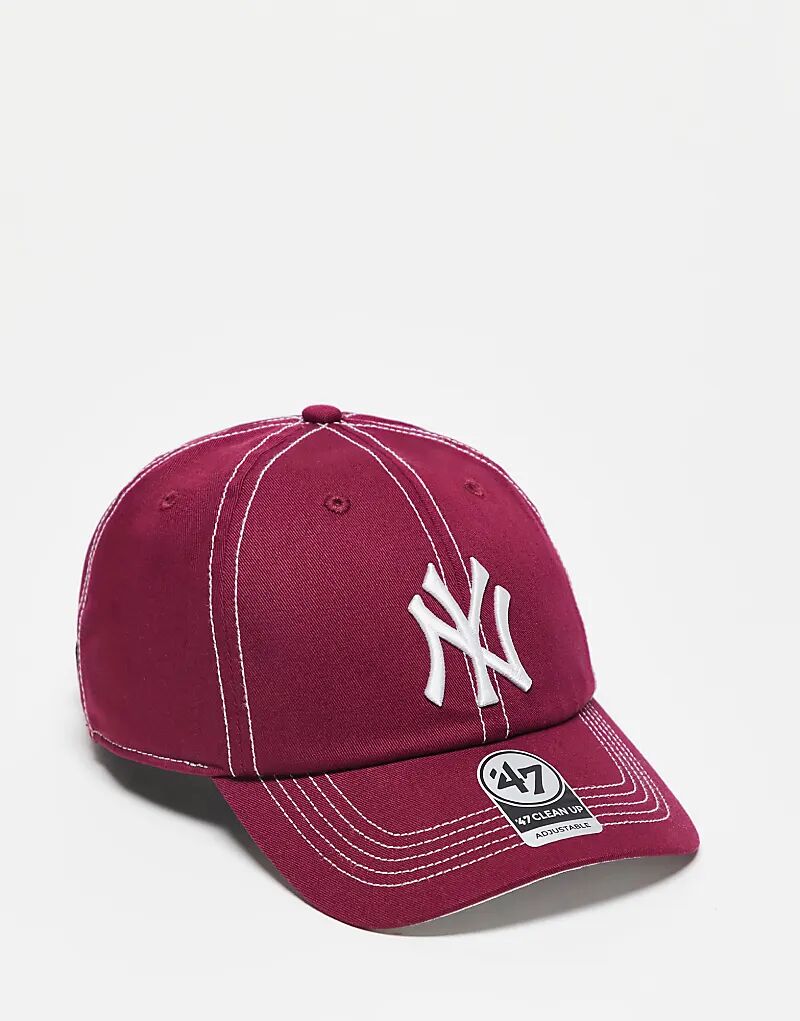 Кепка 47 Brand NY Yankee с контрастной строчкой красного цвета
Кепка 47 Brand NY Yankee с контрастной строчкой красного цвета