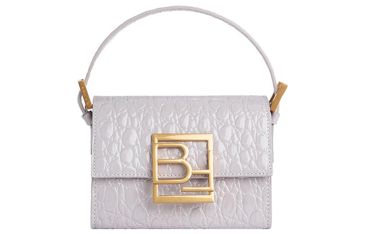 Сумка-тоут с тиснением в виде крокодила от By Far
Сумка-тоут с тиснением в виде крокодила от By Far