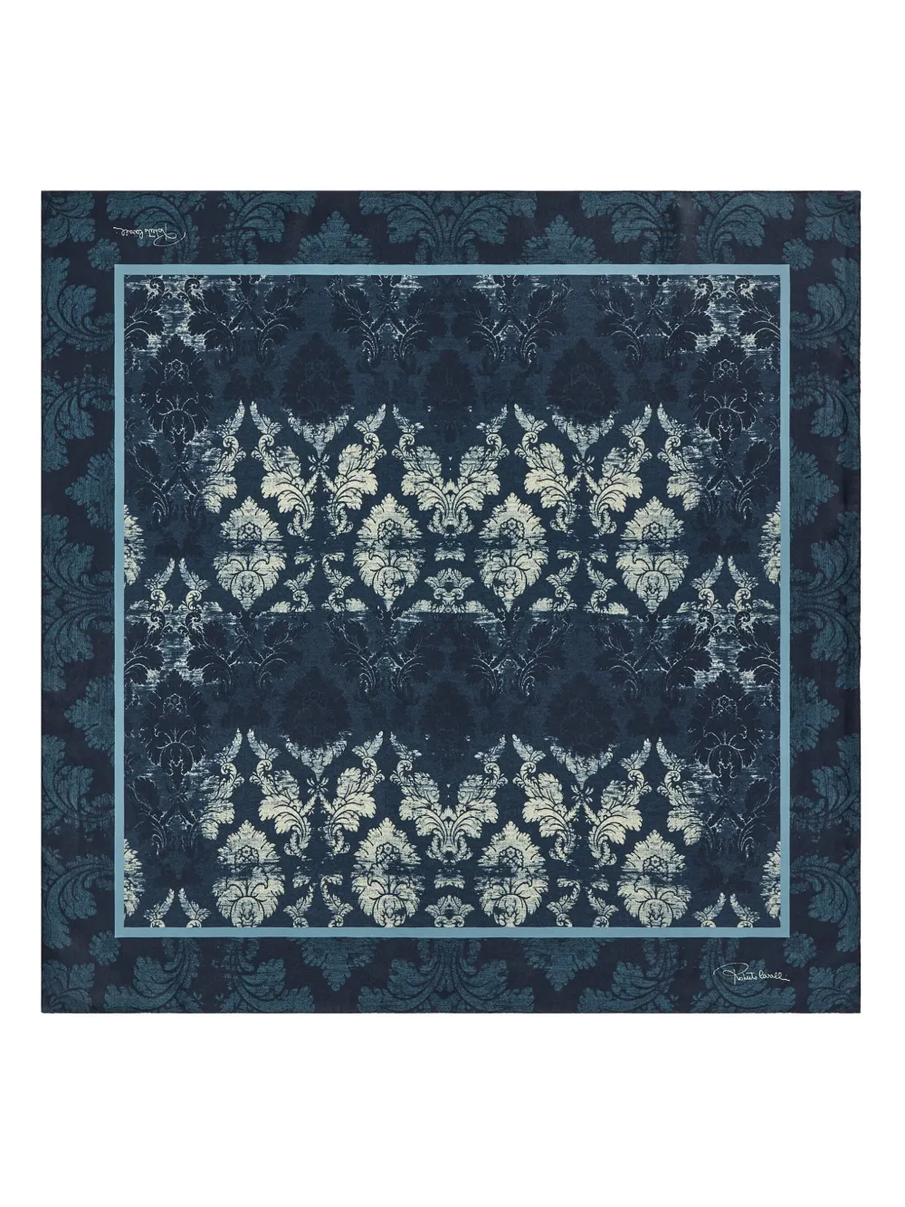 Шелковый платок с принтом Roberto Cavalli, синий
Шелковый платок с принтом Roberto Cavalli, синий