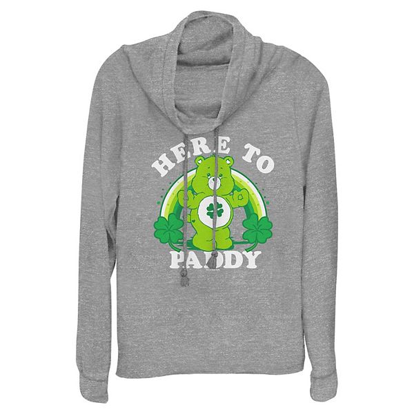 Женский свитшот с принтом "Удачливый медведь" и воротником-хомут Care Bears
Женский свитшот с принтом "Удачливый медведь" и воротником-хомут Care Bears