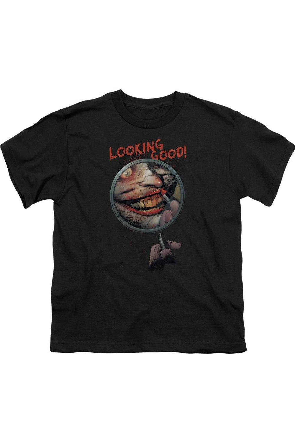 Футболка с коротким рукавом для детей "Batman Looking Good" Gildan, черный
Футболка с коротким рукавом для детей "Batman Looking Good" Gildan, черный