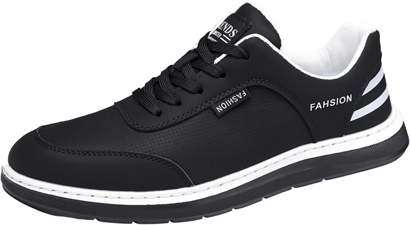 Мужские кожаные повседневные оксфорды с плоской подошвой, удобные, с круглым носком, мягкой подошвой, дышащие, с нескользящей подошвой, на шнуровке, формальные туфли для работы, прогулок и офиса Bedgmdeg, черный
Мужские кожаные повседневные оксфорды с плоской подошвой, удобные, с круглым носком, мягкой подошвой, дышащие, с нескользящей подошвой, на шнуровке, формальные туфли для работы, прогулок и офиса Bedgmdeg, черный