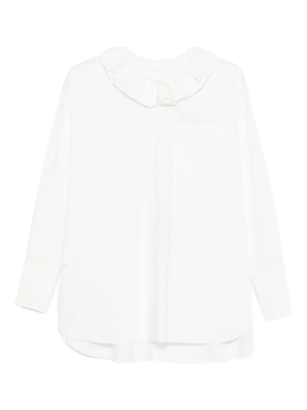 Рубашка с оборчатым воротником SUSANNE BOMMER, белый
Рубашка с оборчатым воротником SUSANNE BOMMER, белый