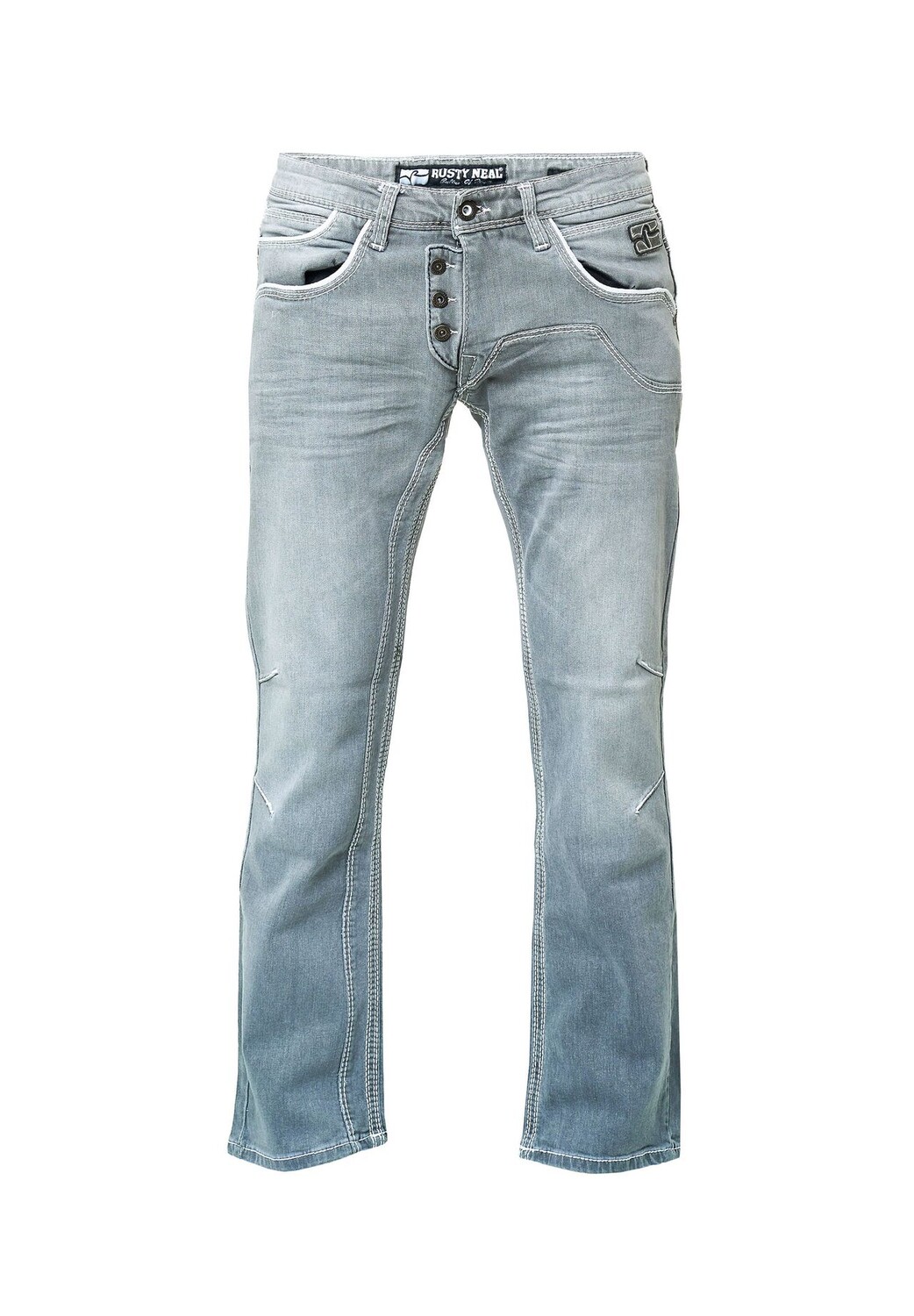 Джинсы удобного прямого кроя RUSTY NEAL, серый
Джинсы удобного прямого кроя RUSTY NEAL, серый