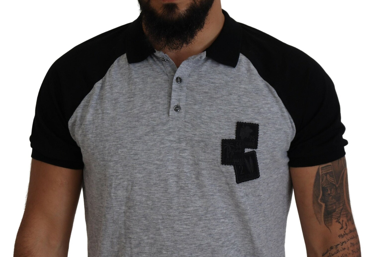 Dsqua² Мужская хлопковая футболка Colla с короткими рукавами DSquared, цвет Black And Gray
Dsqua² Мужская хлопковая футболка Colla с короткими рукавами DSquared, цвет Black And Gray