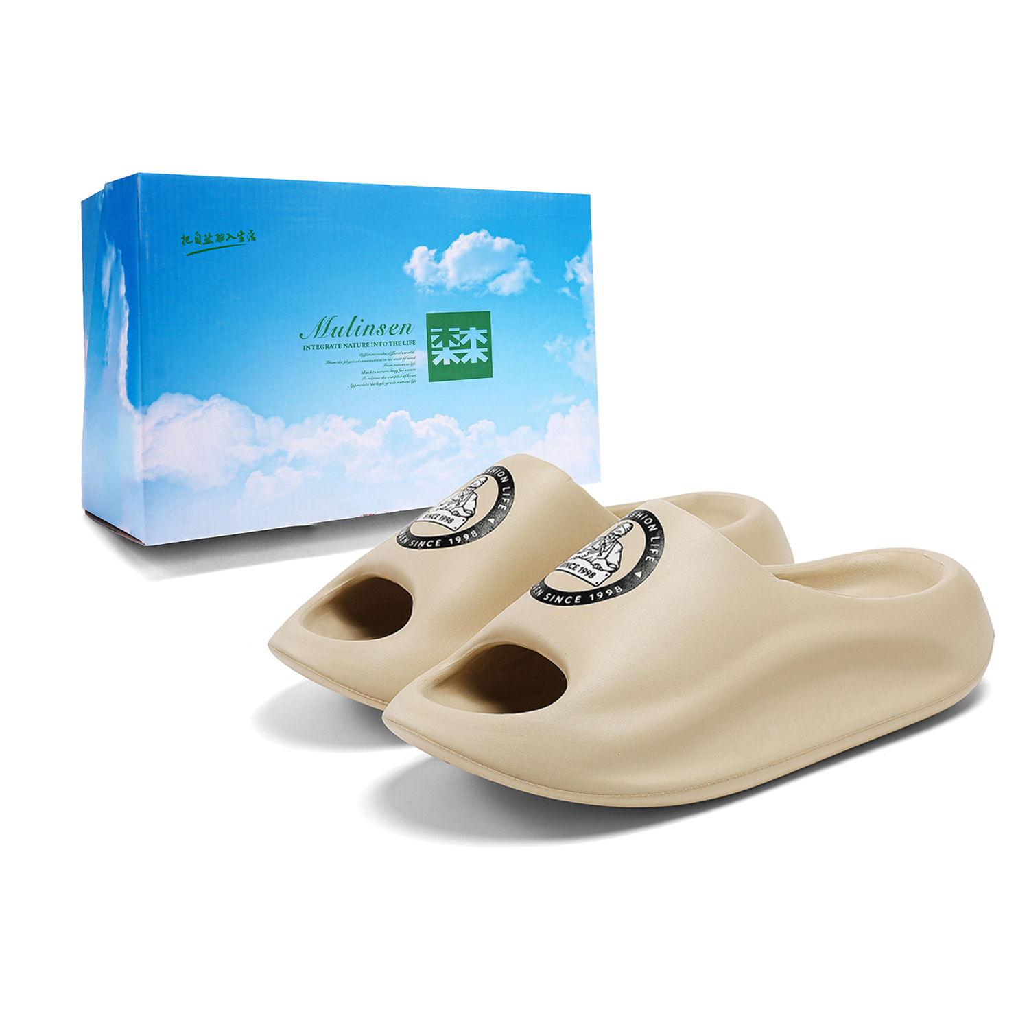 Mulinsen Слайдеры мужские черно-бело-хаки - хаки, цвет Khaki
Mulinsen Слайдеры мужские черно-бело-хаки - хаки, цвет Khaki