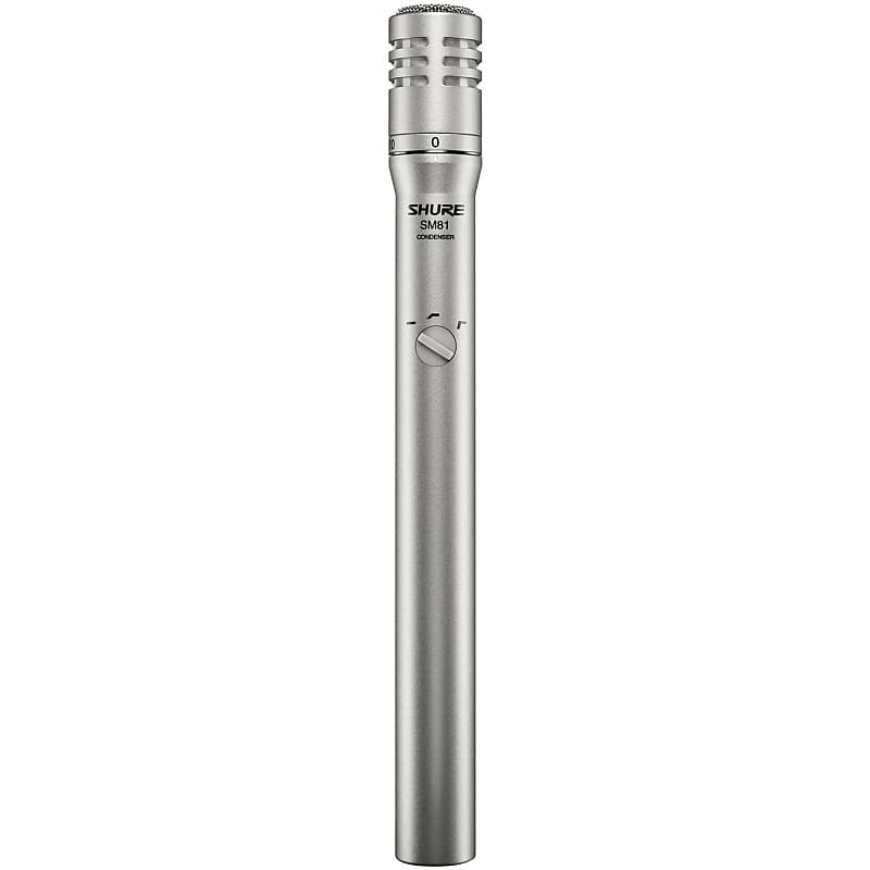 Конденсаторный микрофон Shure SM81 Small Diaphragm Cardioid Condenser Microphone
Конденсаторный микрофон Shure SM81 Small Diaphragm Cardioid Condenser Microphone