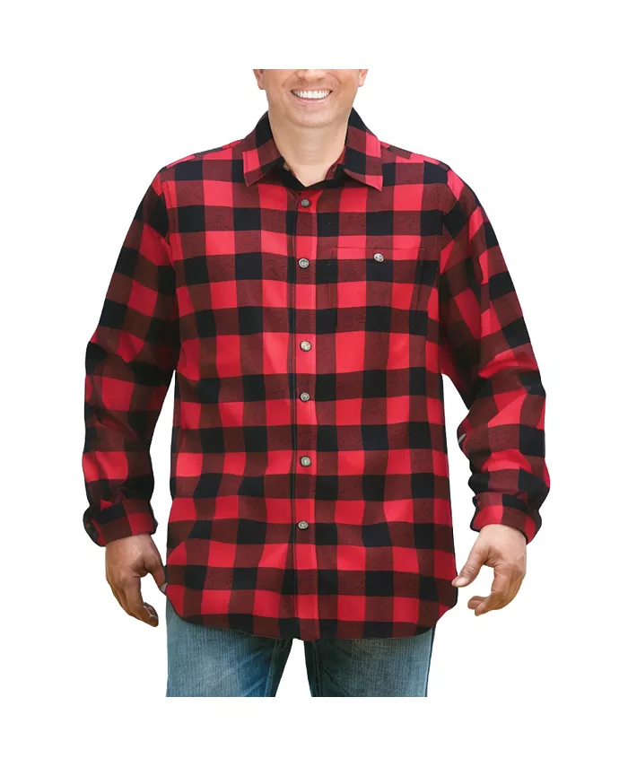 Фланелевая рубашка KingSize Big & Tall Boulder Creek, красный
Фланелевая рубашка KingSize Big & Tall Boulder Creek, красный
