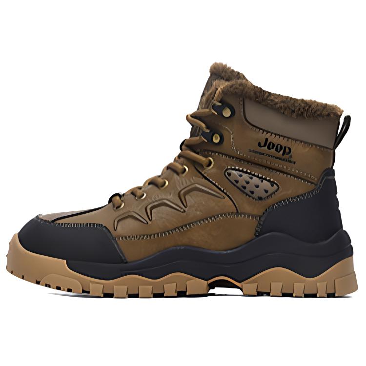 Короткие зимние ботинки мужские коричневый Jeep, хаки 
Короткие зимние ботинки мужские коричневый Jeep, хаки