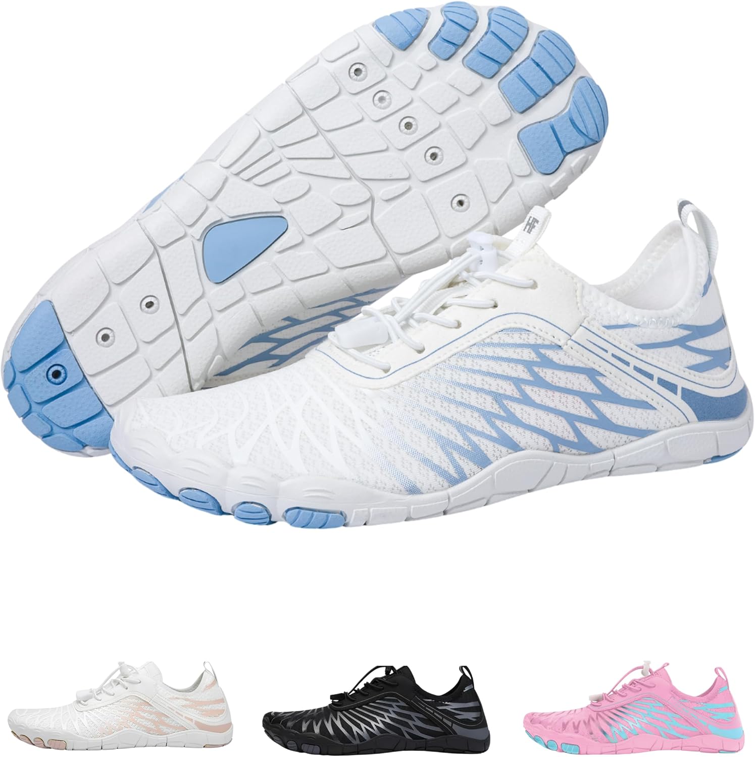 Трекинговая обувь Lazuli Pro Barefoot - минималистичные легкие гибкие кроссовки с поддержкой свода стопы для трейлраннинга, походов, спортзала и повседневной ходьбы (унисекс) Hike Footwear, белый/синий
Трекинговая обувь Lazuli Pro Barefoot - минималистичные легкие гибкие кроссовки с поддержкой свода стопы для трейлраннинга, походов, спортзала и повседневной ходьбы (унисекс) Hike Footwear, белый/синий