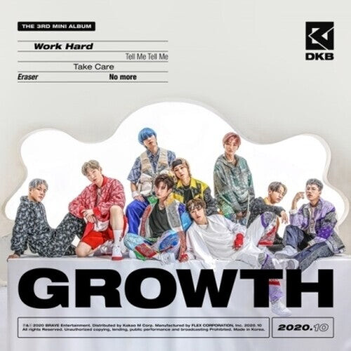 CD диск Dkb: Growth (incl. 64pg Booklet, Postcard, Photocard + Sticker)
CD диск Dkb: Growth (incl. 64pg Booklet, Postcard, Photocard + Sticker)