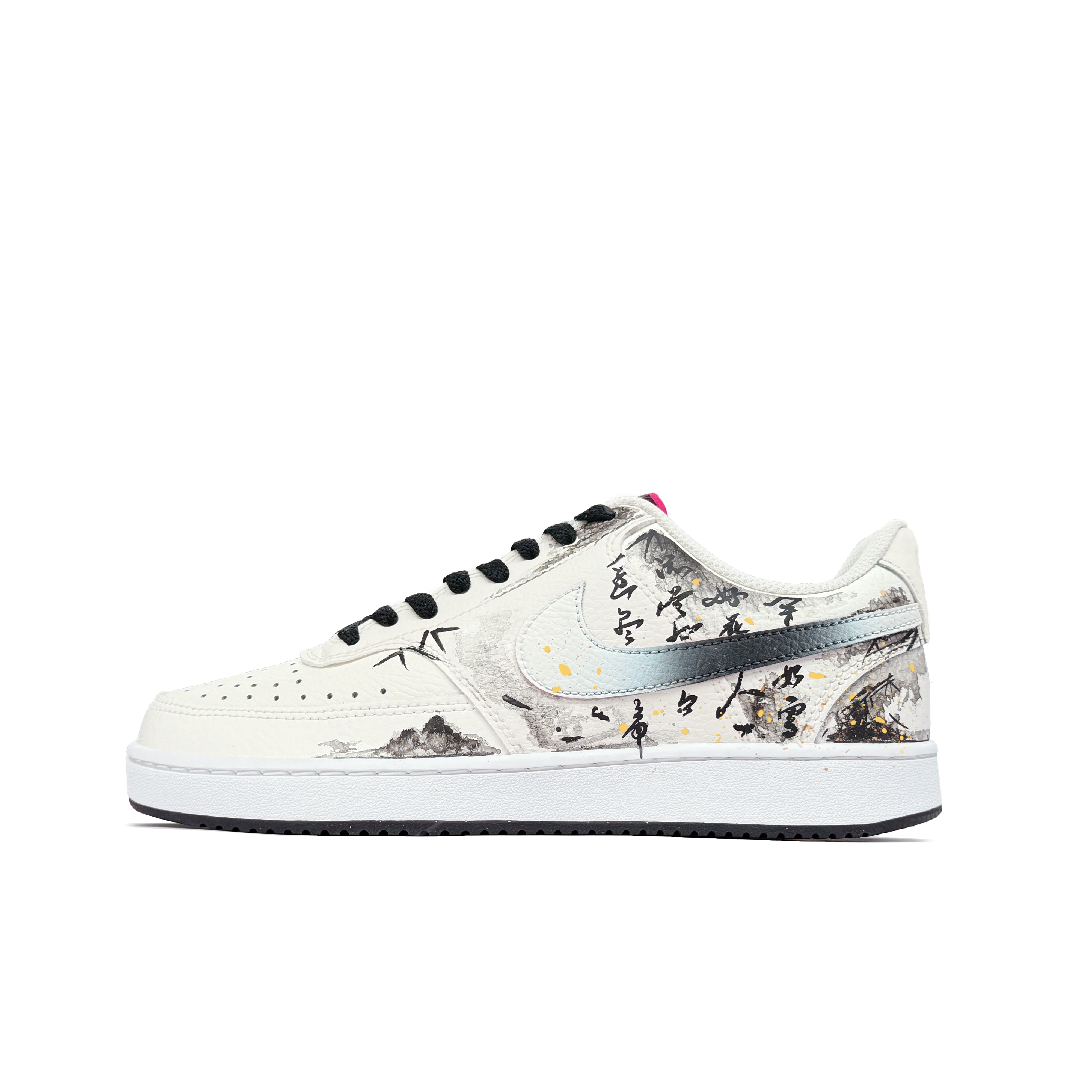 Nike Кроссовки Court Vintage Mist Scattering Bamboo, устойчивые к истиранию, низкие, для скейтбординга, мужские, черно-золотые
Nike Кроссовки Court Vintage Mist Scattering Bamboo, устойчивые к истиранию, низкие, для скейтбординга, мужские, черно-золотые